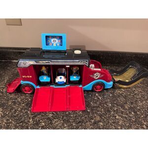 Paw Patrol Mighty Pups Cruiser Toy 3 Exclusive Vehicles & 2 Figures )‎